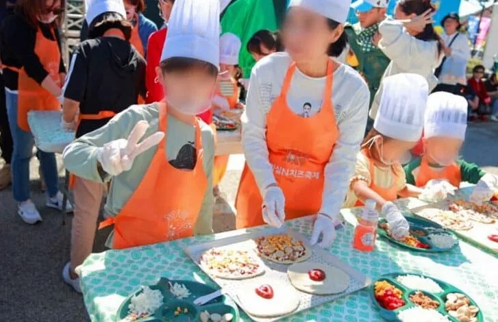 임실N치즈축제 피자만들기 / 사진=임실N치즈축제