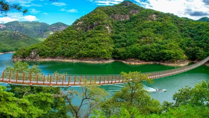 옥순봉 출렁다리 / 사진=제천관광