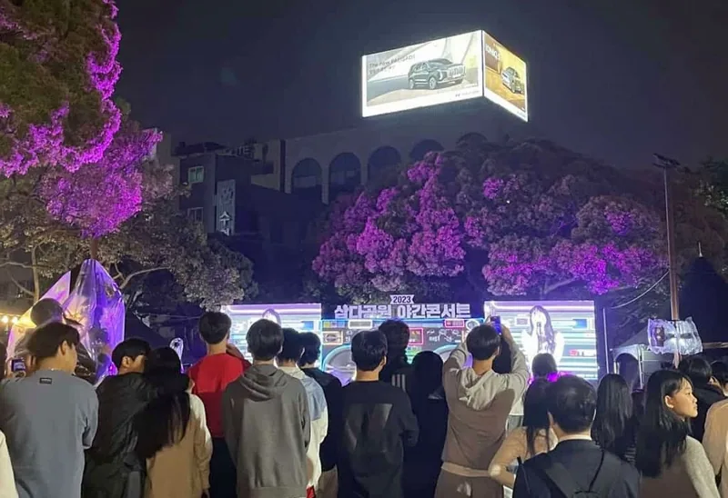 삼다공원 야간콘서트 /사진=온라인커뮤니티
