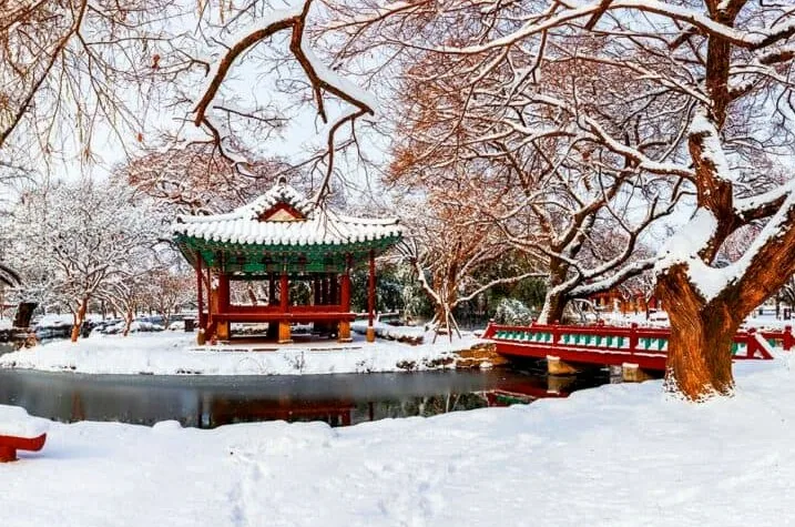 광한루원 순백의 설경 / 사진=게티이미지뱅크