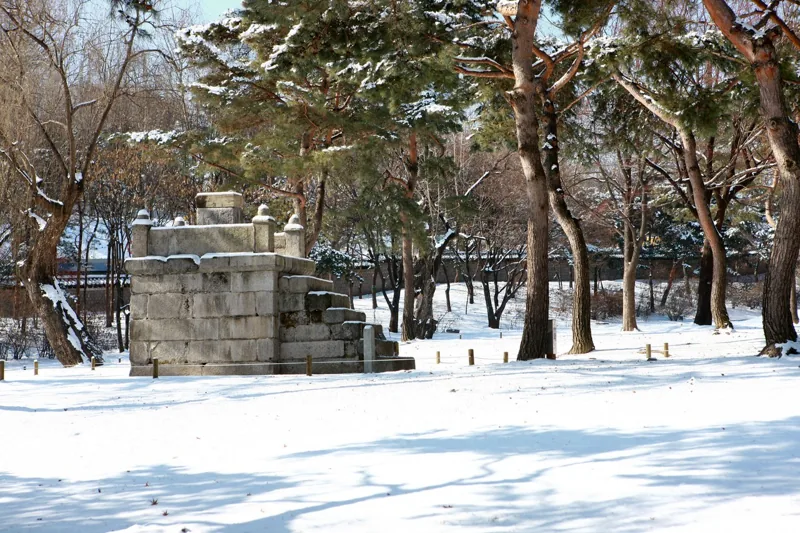 창경궁 겨울