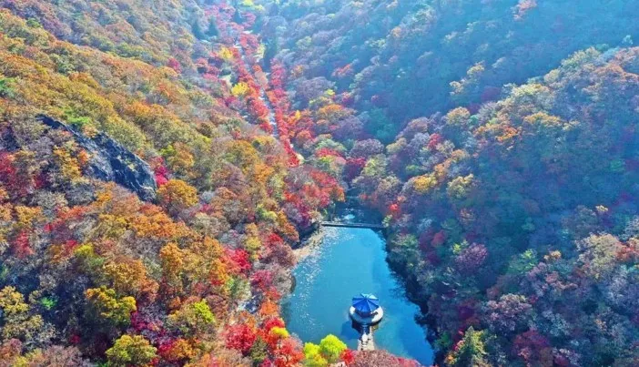 우화정 가을 전경 / 사진=정읍시