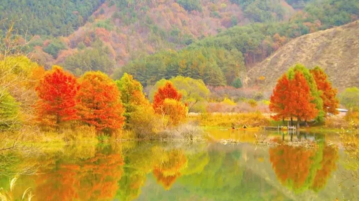 용담호 단풍 / 사진=ⓒ한국관광공사 김지영