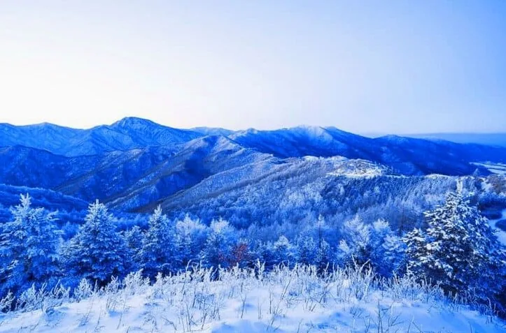 바래봉에서 바라보는 설경 / 사진=게티이미지뱅크