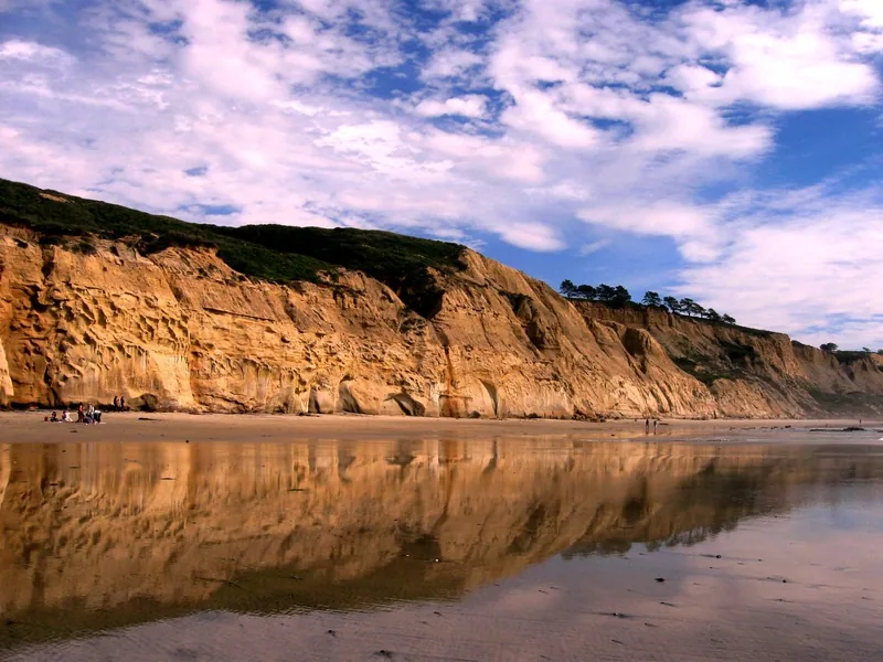 Long Cliff View Torrey Pines State Park, San Diego