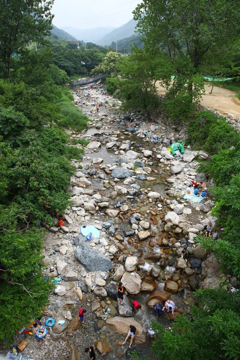 밀양 얼음골계곡