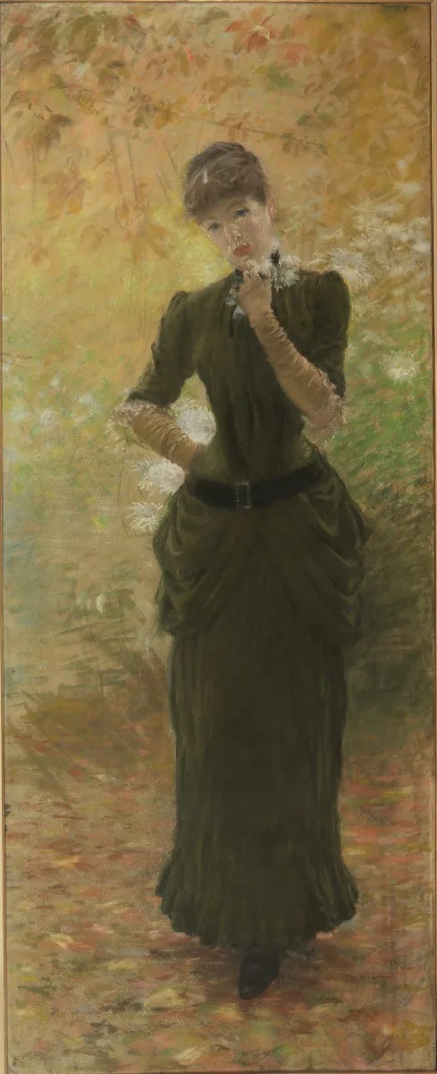 Autumn Flowers (1883), by Giuseppe De Nittis
