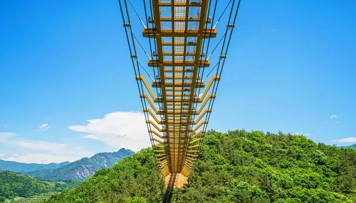 봉명산 출렁다리 모습 / 사진=한국관광콘텐츠랩