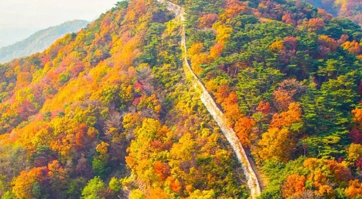 남한산성 항공사진 / 사진=ⓒ한국관광공사 김학리