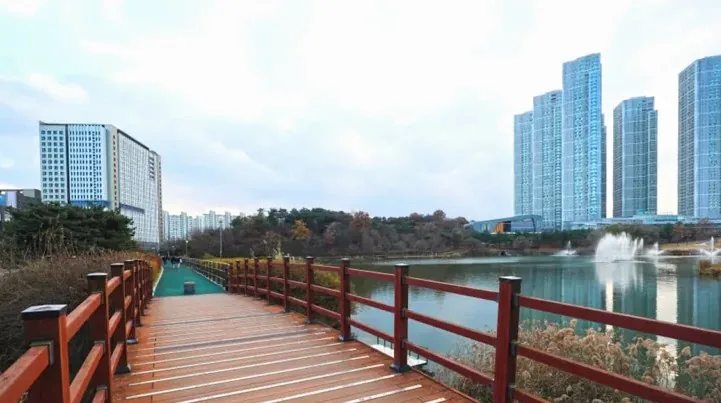 오창호수공원 모습 / 사진=충청북도 공식 블로그 김주연