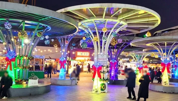 오산 오! 해피 산타마켓 풍경 / 사진=오산시 공식 블로그 최혜원