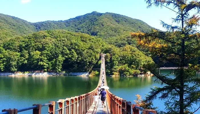 마장호수 출렁다리 / 사진=경기도 뉴스포털