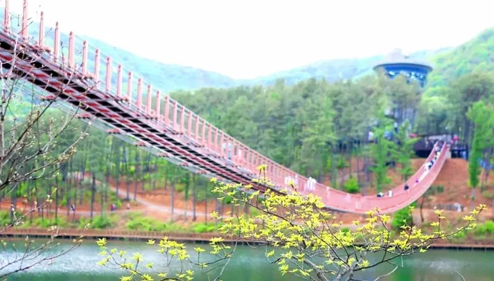 마장호수 출렁다리 모습 / 사진=경기도 뉴스포털