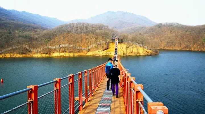 마장호수 출렁다리 / 사진=경기도 공식 블로그 유재학