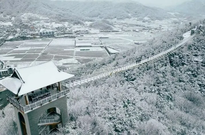 봉명산 출렁다리 / 사진=유튜브 김스라이프
