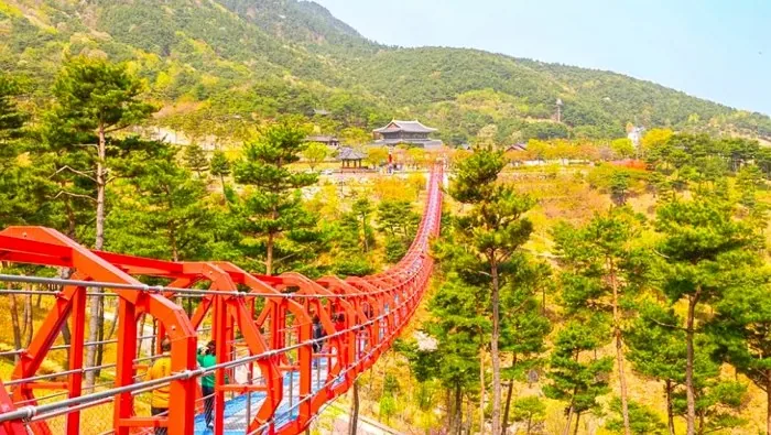 무릉교 모습 / 사진=산청군 공식 블로그