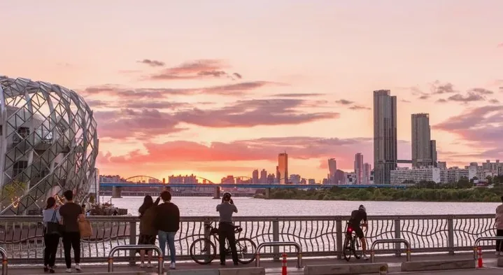 세빛섬의 노을 / 사진=서울관광아카이브