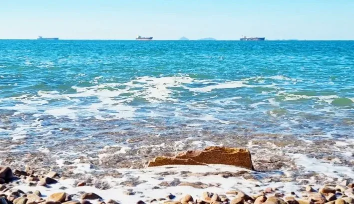 황금산 몽돌해변 풍경 / 사진=충청남도 공식 블로그 수운