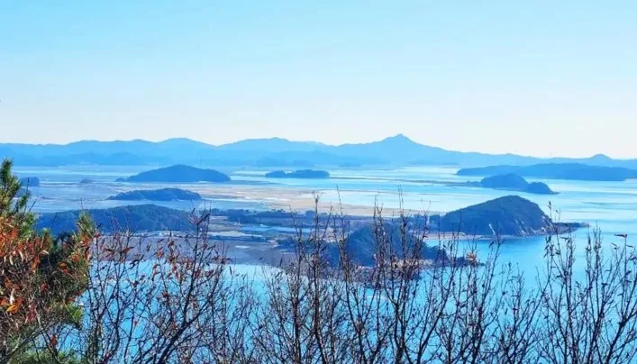 황금산 정상 풍경 / 사진=충청남도 공식 블로그 수운