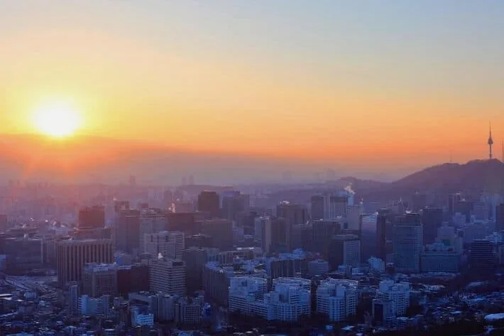 서울 인왕산 청운공원 일출 / 사진=게티이미지뱅크
