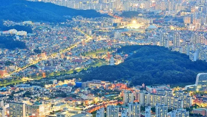 식장산에서 보는 도심 / 사진=게티이미지뱅크