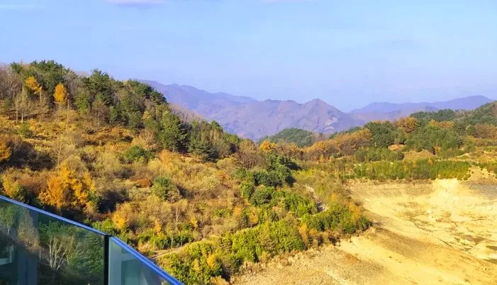 전망대에서 바라본 모습 / 사진=예천군 공식 블로그