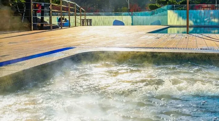 척산온천휴양촌 온천 / 사진=척산온천휴양촌