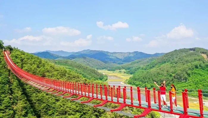 채계산 출렁다리 / 사진=투어전북