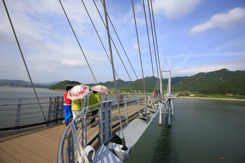 가우도 출렁다리