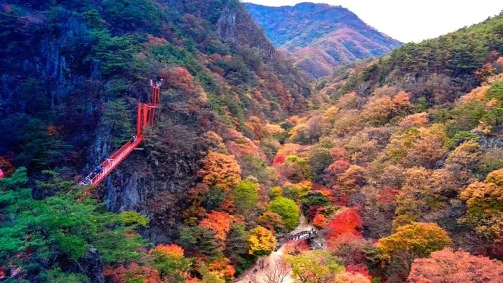 강천산군립공원 가을 전경 / 사진=게티이미지뱅크