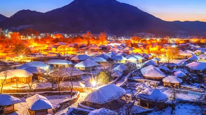 순천 낙안읍성 야경 / 사진=한국관광공사 유상진