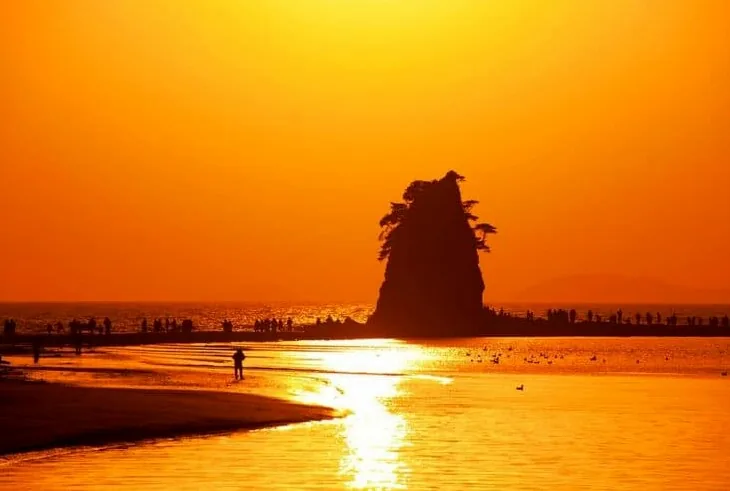 꽃지해수욕장 금빛 노을 / 사진=게티이미지뱅크