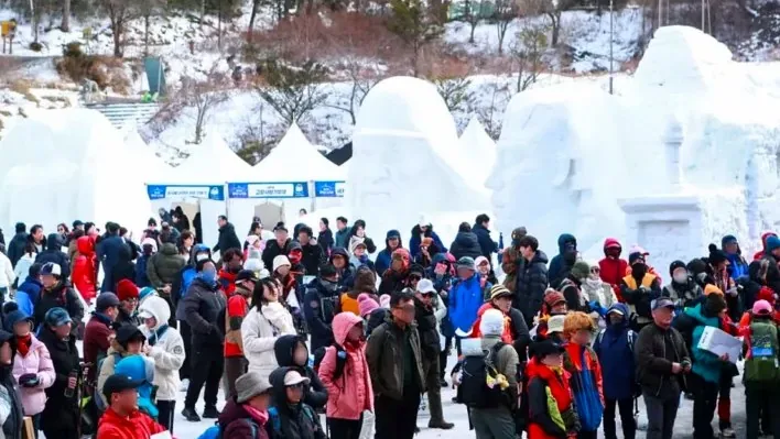 지난 태백산 눈축제 / 사진=태백시 공식 블로그