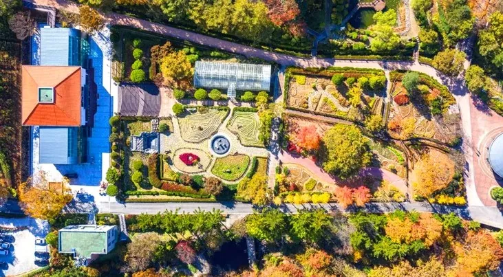 대아수목원 전경 / 사진=ⓒ한국관광공사 김지호
