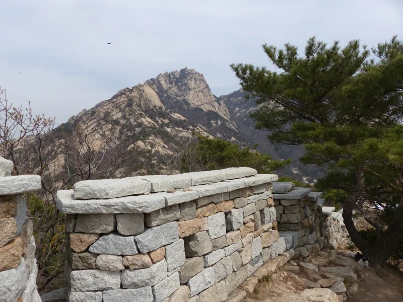 Bukhansan National Park (북한산국립공원) - view from peak Wonhyobon
