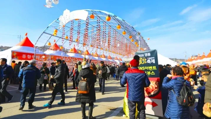 지난 영동곶감축제 / 사진=영동곶감축제